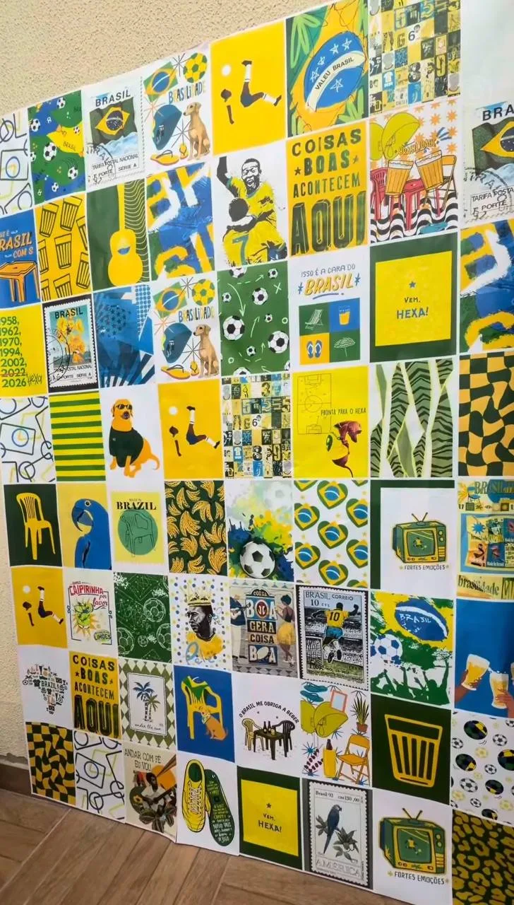 Capa de PAINEL FUTEBOL - BRASIL - LAMBE LAMBE